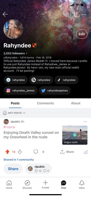 Do you follow me on #reddit ? #nsfw #freethenipple https://t.co/tIzS40yzUZ<a href="/tag/reddit"class="tags">#reddit</a><a href="/tag/nsfw"class="tags">#nsfw</a><a href="/tag/freethenipple"class="tags">#freethenipple</a>