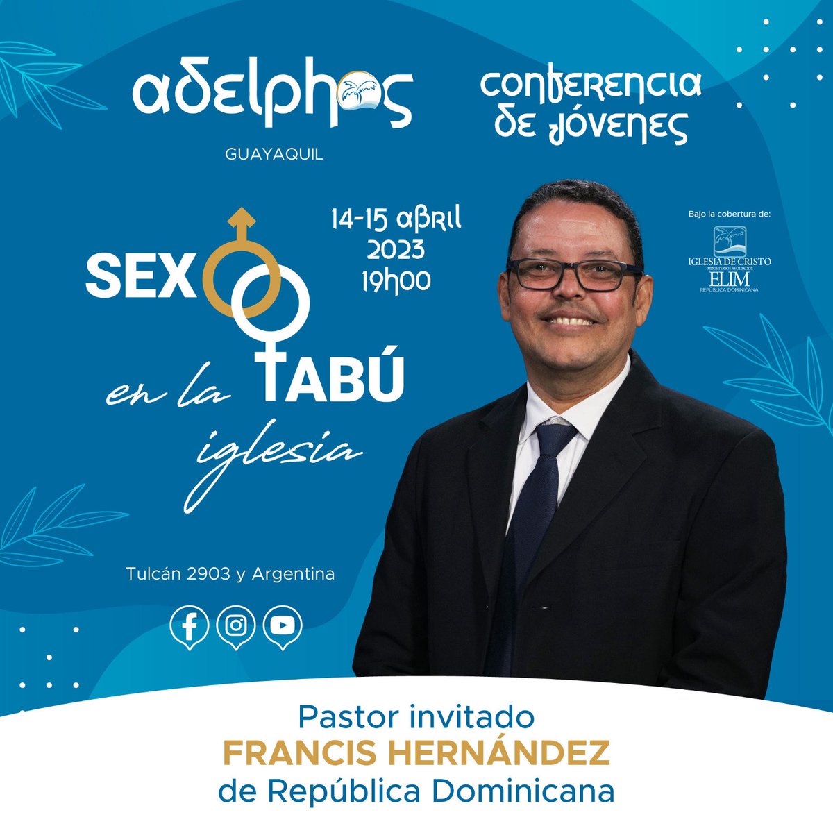 IglesiaAdelphos's tweet photo. Pr 13:1: "El hijo sabio recibe el consejo del padre; Mas el burlador no escucha las reprensiones." #Jovenes #Iglesia #elim #elimrd #Guayaquil #Ecuador https://t.co/xPXfcs9eD2