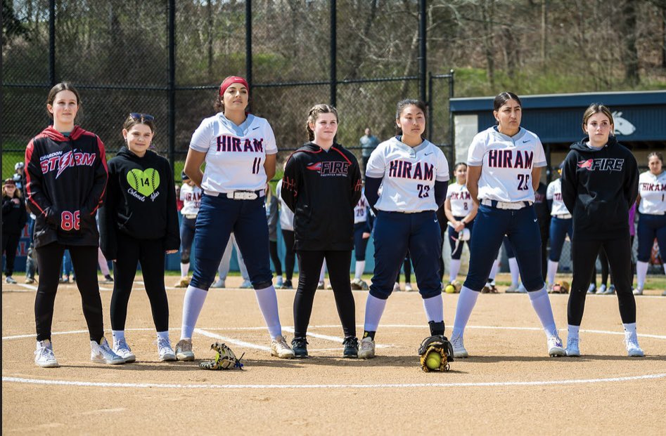 Hiram_SB's tweet photo. Some 📸 of our 1st annual Little Sis Game! 
Our Little Sis Program is an opportunity for our players to become role models to little girls in the community. We look forward to building strong relationships with the young softball players in our community for years to come! ❤️ https://t.co/eUYrsmZFxA