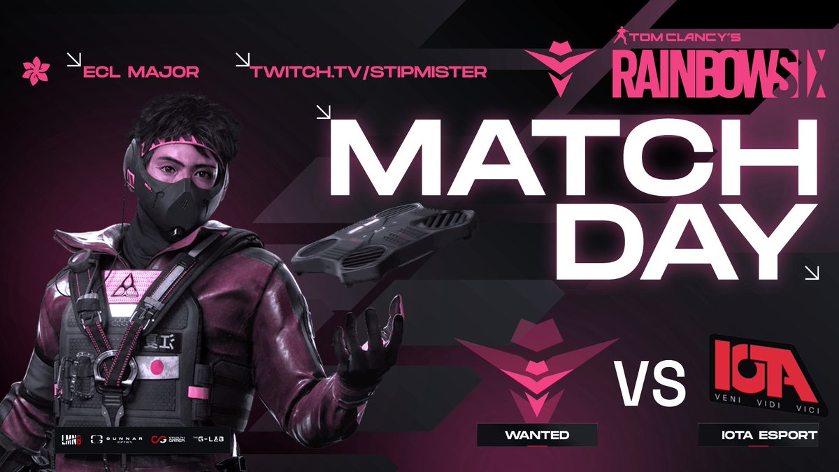 WanteD_TeamFR's tweet photo. 𝗘𝘂𝗿𝗼𝗟𝗲𝗮𝗴𝘂𝗲&amp;𝗖𝘂𝗽🌈#R6S

1er match sous nos couleurs ⚫️🔴
🆚@iota_esport
⏰21h30
▶️BO1
⚔️Major
📺+🎙️https://t.co/XQ7O3oHgJq ON LIVE🔴

Good luck à nos joueurs 🙏
@RomzyR6 
@_Niko77_
@_Hen0ck_ 
@TeeBaag_RusheR 
@ghes21 

#WeAreWanteD🤠 https://t.co/uvaIM7r3il