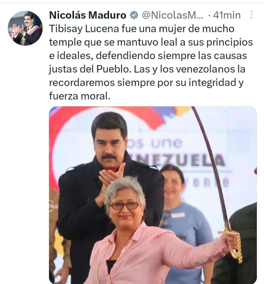 Mariarosa_vzla's tweet photo. #12Abr || Cambia de Plano Tibisay Lucena. Gracias querida y extraordinaria mujer! En cada rincón de esta Patria y más allá, todos y todas sabemos de ti y de tu grandeza. Has trascendido de manera impecable!
Vuela alto hermana!!

#RebeldíaComunicacional
#TibisayGuerreraDeLaLuz https://t.co/SfxlKx4ElV
