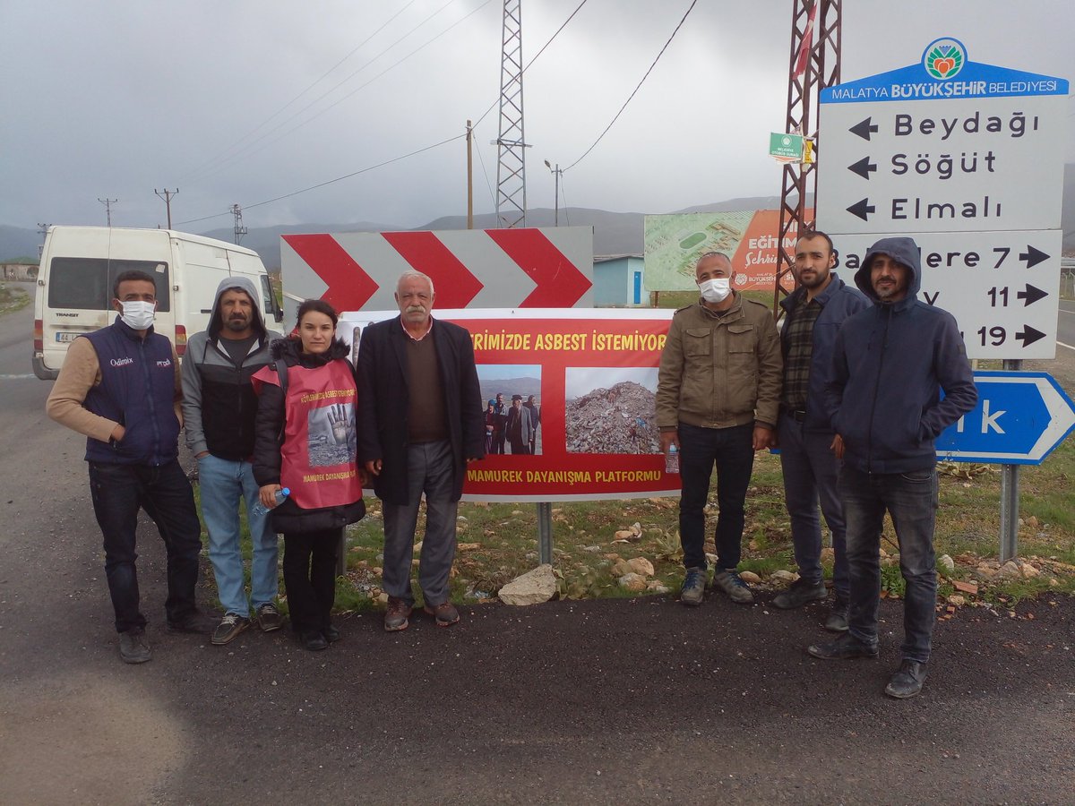 Temiz bir çevrede sağlıklı yaşam hakkımız için nöbetimizin 6.günündeyiz.<a href="/mal_cep/">Mal-Çep Malatya Çevre Platformu</a>
