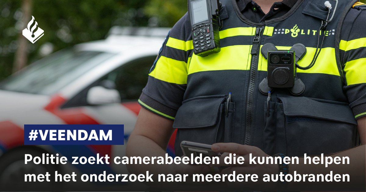 We zijn op zoek naar getuigen en camerabeelden die kunnen helpen bij het onderzoek naar meerdere autobranden in Veendam. Lees meer op: politie.nl/nieuws/2023/ap…
x.com/FrankSmilda/st…
#autobranden #Veendam