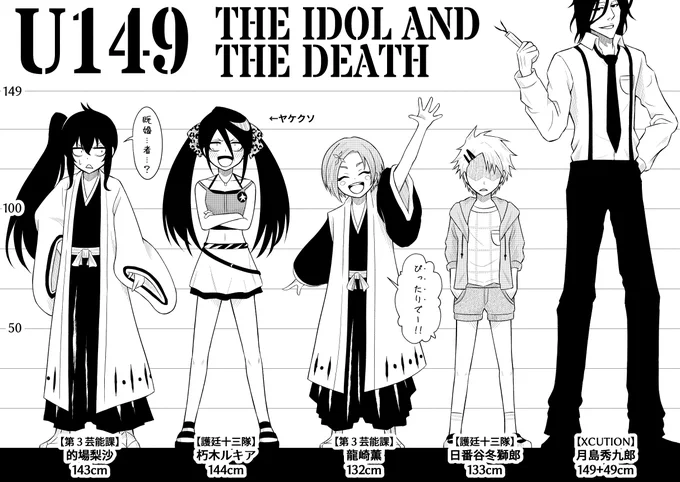 U149アイドル vs U149死神 