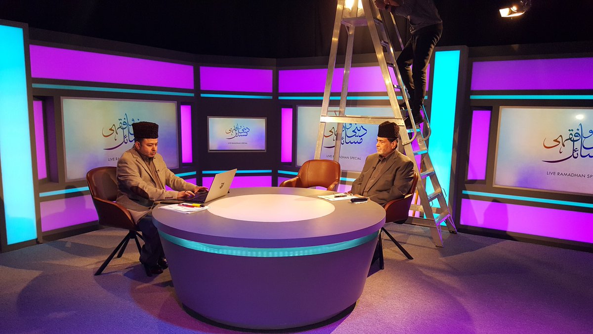 DFM_MTA's tweet photo. Today's episode of Deeni-o-Fiqhi Masail show (#Ramadan Special) will be live at 15:00 GMT (16:00 BST)

Watch it on YouTube:
https://t.co/Y7Ds3owFB3…

Watch it live at:
https://t.co/hLah6MBp8H https://t.co/XjYY1n7AdG
