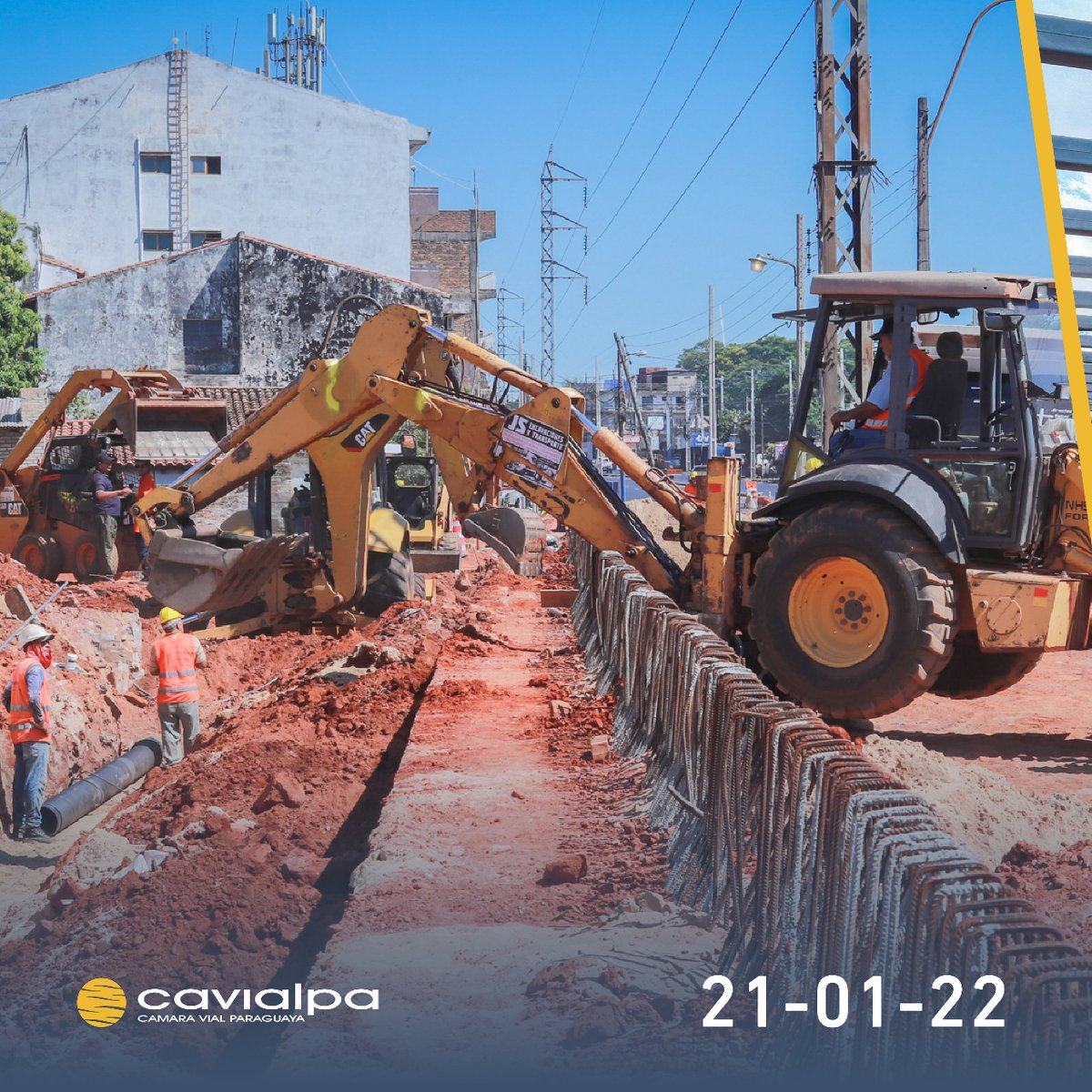 Cavialpa's tweet photo. Obras para todos 🚧🙌🏻
Compartimos las imágenes del proceso de construcción de Tres Bocas. Una obra que configura un antes y un después para peatones, conductores y vecinos. https://t.co/S1yFy44sbT