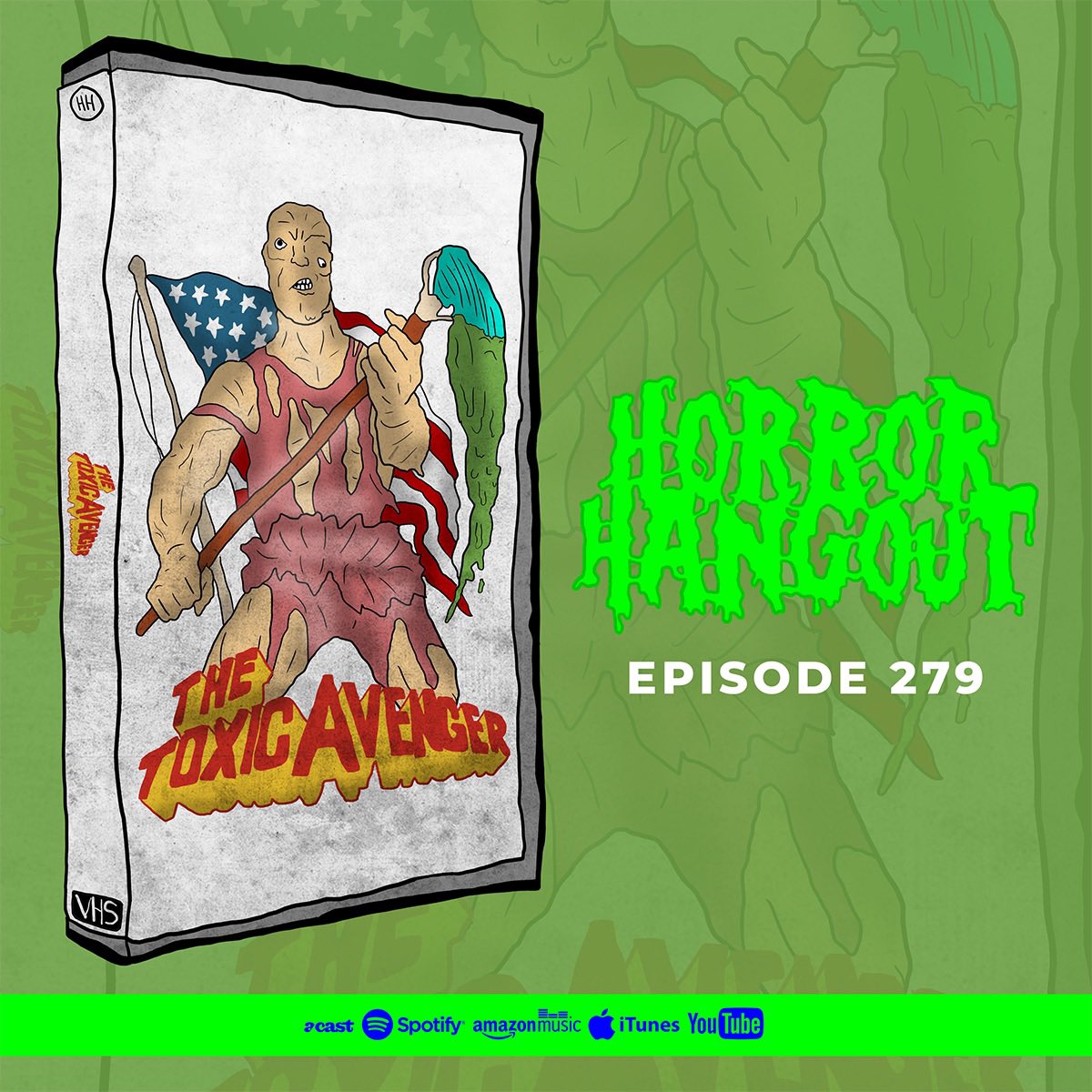 He was 98lbs of solid nerd until he became... The Toxic Avenger!

This week on #HorrorHangout, @ben_errington and @AndyCTWrites are joined by special guests @jonlockcomics and @FreakZoneGames to discuss #TheToxicAvenger! @Troma_Team 

podlink.to/horrorhangout