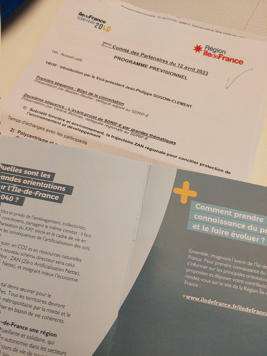 raufrere's tweet photo. Présentation de l'avant projet SDRIF-E cet apres-midi 😉#ceseridf @regionidf @IDFmobilites @Asso_usagersidf #regionidf #sdrif @urifunsa @UNSA_officiel @UNSAFerro_Off @UNSATRANSPORTS1 @DidierMathisSG @RATPgroup @GroupeSNCF @Actu_Transilien @GrandParisMGP #environnement @UTP_Fr https://t.co/2asfukyxti