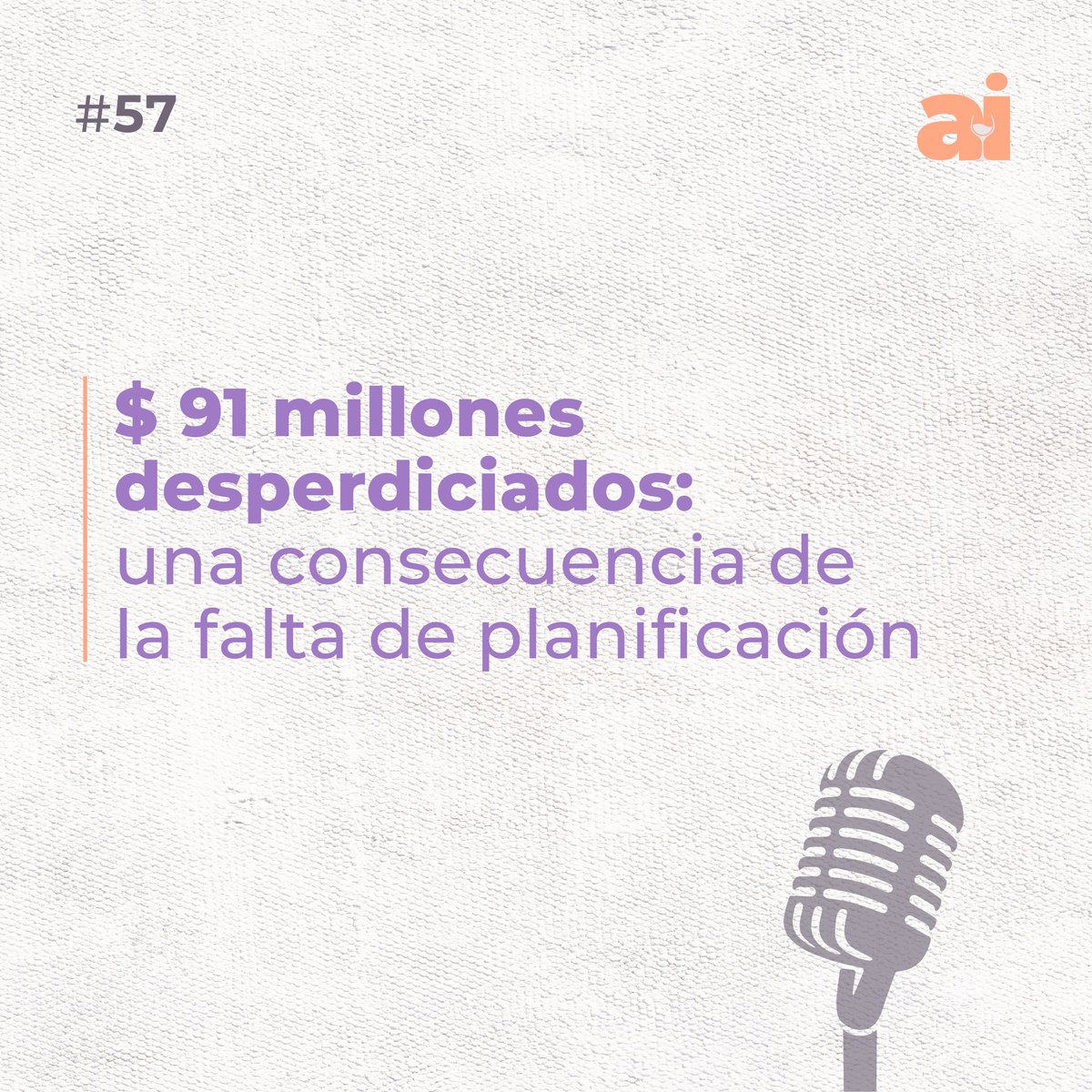 El Ñús #57 - $ 91 millones desperdiciados: una consecuencia de la falta de planificación 

—Cuentan que hubo una cagada a pedos puertas adentro de la Muni en los últimos días. 

—¡Cómo les cuesta gobernar, gestionar y hacer las cosas bien en la Muni eh!