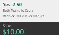 football433tips's tweet photo. Here we go #btts #inplay #niceodds
Want VIP ?๐ Check out my pinned tweet https://t.co/PT5ghuNc7T
