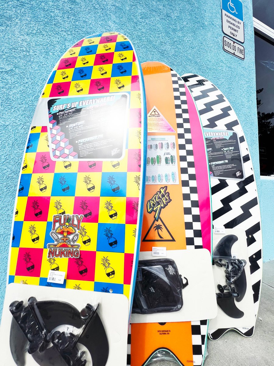 Sandy_Point's tweet image. New slick bottom graphics from Catch Surf and Wave Bandit are here, including retro-inspired patterns and Ben Gravy faves!
✨ progressivesports.com/catch-surf ✨
#catchsurf #wavebandit #foamie #surf #surfboard #bodyboard #surfing #surfer #foamsurfboard #fullynuking #bengravy