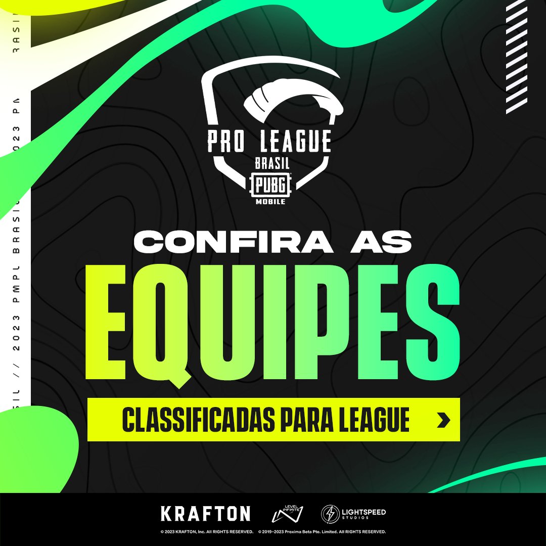 brPUBGMOBILE's tweet photo. A #PMPLBR vai pegar fogo🔥🔥Confira as equipes que estão classificadas para o League!!

🚨Lembrando que a partir de agora não tem mais grupos, logo todas as equipes disputarão todas as quedas🚨

#PUBGMOBILE #PUBGMESPORTS https://t.co/6SEyPPenU8