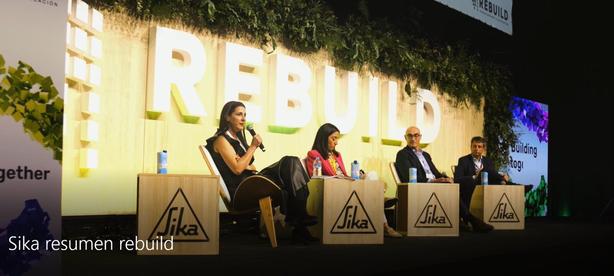 Ya tenemos el video resumen de nuestra participación como Global Partner en el <a href="/rebuildexpo/">REBUILD</a>  2023

Video completo en la página #KLAVE #Especificación 

esp.sika.com/es/prescipcion…

#SikaMásAlládeloqueEsperas 

#SikaLíderesenAplicacionesIndustriales + #SikaLíderesenConstrucción