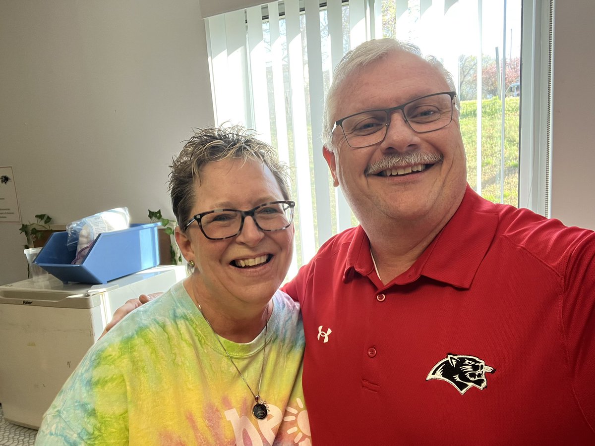 Dr. Clint J. Freeman (@drclintfreeman) on Twitter photo Today Mrs. Lori redeemed her “Take a Break” Coupon for her participation in School Breakfast week. It was such a fun morning. #GoBlackcats. <a href="/JoeFWillis/">Joe Willis</a> <a href="/BlackcatMatt/">Matt Lichtenstein</a> @CharissaKapple1 <a href="/CafeDr5/">BlackcatCafeDR5</a> Today Mrs. Lori redeemed her “Take a Break” Coupon for her participation in School Breakfast week. It was such a fun morning. #GoBlackcats. <a href="/JoeFWillis/">Joe Willis</a> <a href="/BlackcatMatt/">Matt Lichtenstein</a> @CharissaKapple1 <a href="/CafeDr5/">BlackcatCafeDR5</a>