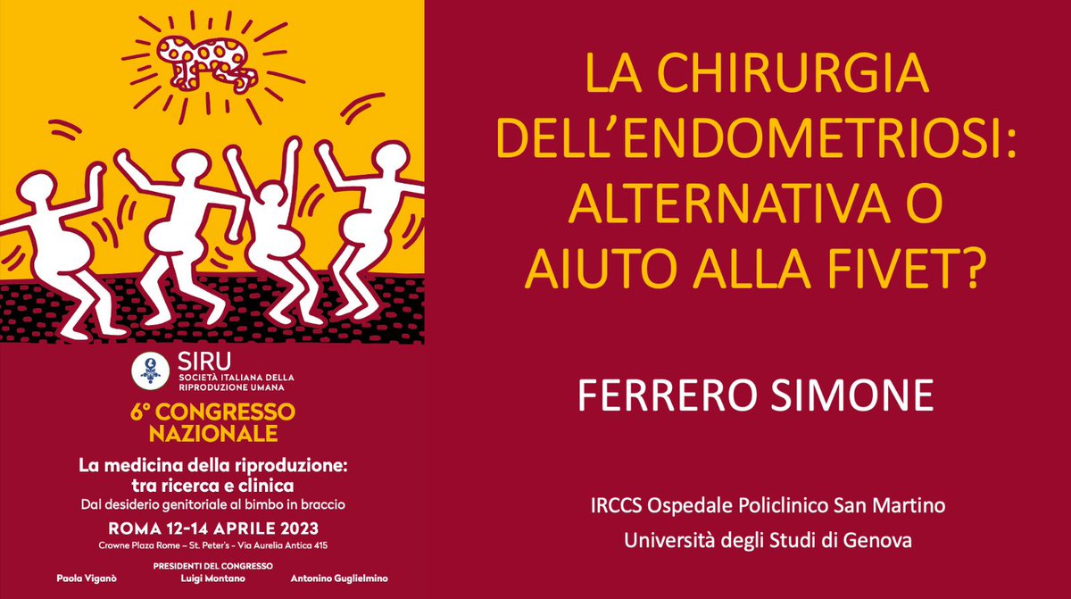 drferrero's tweet photo. Felice di aver partecipato al 6 Congresso Nazionale della Società Italia della Riproduzione Umana (SIRU) 
#SIRU #endometriosi #infertilità #chirurgia #FIVET 🎗️ https://t.co/SOeDMzSEs9