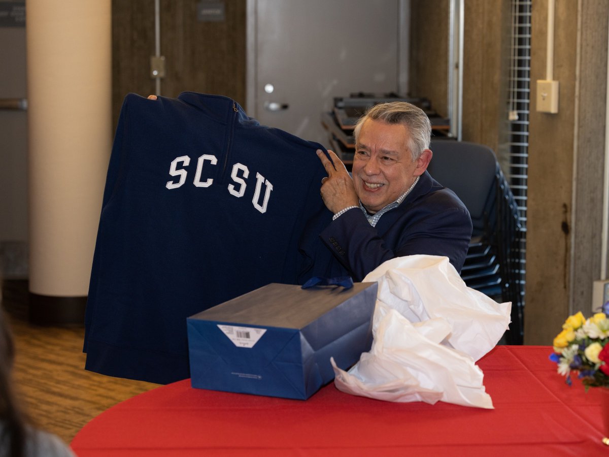 Exciting week as we hosted Latino journalist &amp; @DemocracyNow co-host Juan González for our Latin American &amp; Caribbean Studies Social Justice Keynote Lecture. #BeMoreInspired <a href="/juangon68/">Juan Gonzalez</a>