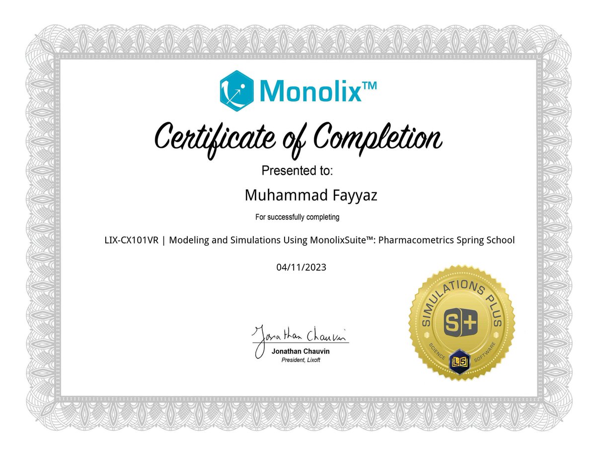 Muhammad Fayyaz, PharmD, PhD tweet media