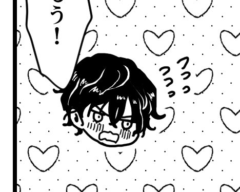 最近の原稿全部にぼのぼの汗みたいなの描いてる(オリキャラあり) 