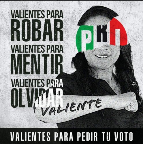 <a href="/MariettoPonce/">Marietto</a> Con la ayuda de televisa llegó a gobernar un verdadero asno, el copetín sin cerebro 🧠 de Peña nieto.

Hoy con las redes sociales y el internet ya se la pelearon las ratas. (Incluído tú)

Los facho bots🤖🐭 no cuentan.