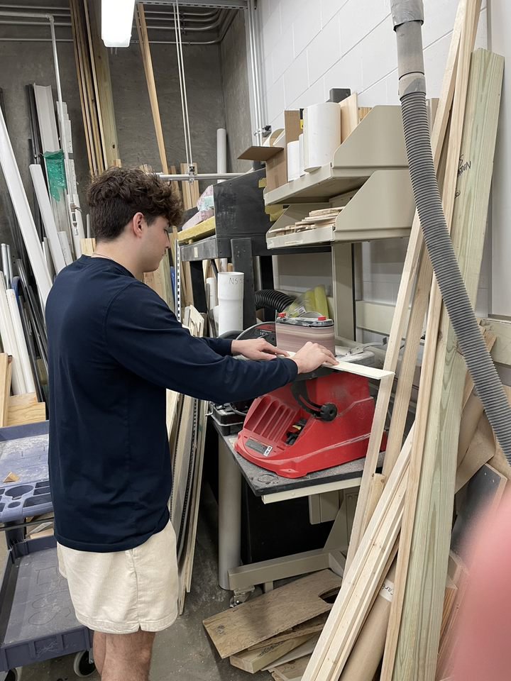 AirQualityEPICS's tweet photo. Despite finals and deadlines approaching, the Miller Team is continuing to find time to work on our project! 👷‍♀️ https://t.co/L1UkbEzXSJ