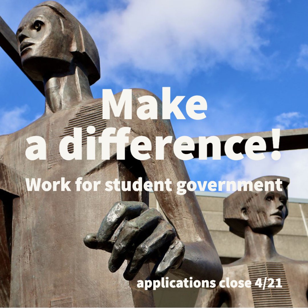 Apply to work in Associated Student Government! Job descriptions and info are at tinyurl.com/3xr7cfe5. 
Find out more about ASG at studentweb.bellevuecollege.edu/asg/
Questions? Contact Rebecca Mbaka, asgpres@bellevuecollege.edu

#StudentGovernment #BellevueCollege #MakeADifference