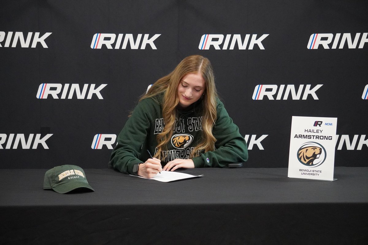 rha_kelowna's tweet photo. Student-Athlete Signing // Congratulations to Female U18 Prep's Hailey Armstrong on signing with Bemidji State University. This was Hailey’s first season with RINK Hockey Academy Kelowna and we are excited to follow her university career! https://t.co/uot5QDH8wh
