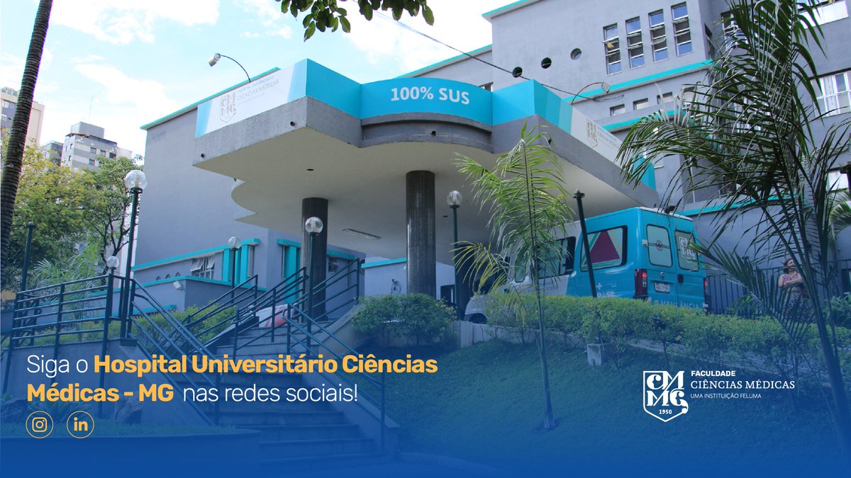 faculdadecmmg's tweet photo. O HUCM-MG está nas redes sociais!
Não perca nenhuma novidade! Siga o Hospital Universitário Ciências Médicas - MG no Instagram e LinkedIn e fique por dentro de todas as iniciativas e projetos desenvolvidos.

Acesse agora:
https://t.co/f9JDdLuKSt

https://t.co/xiyWX5QdX5 https://t.co/3d8ffyUe2y