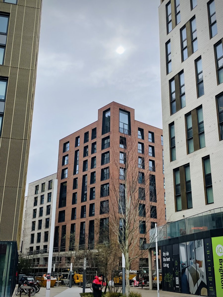 The circle of (consultancy) life - last in Brighton in 2015 to successfully appeal a PBSA scheme. Now back to show my son around the place as a prospective student. Reminder that meeting the needs of future generations is what planning is about