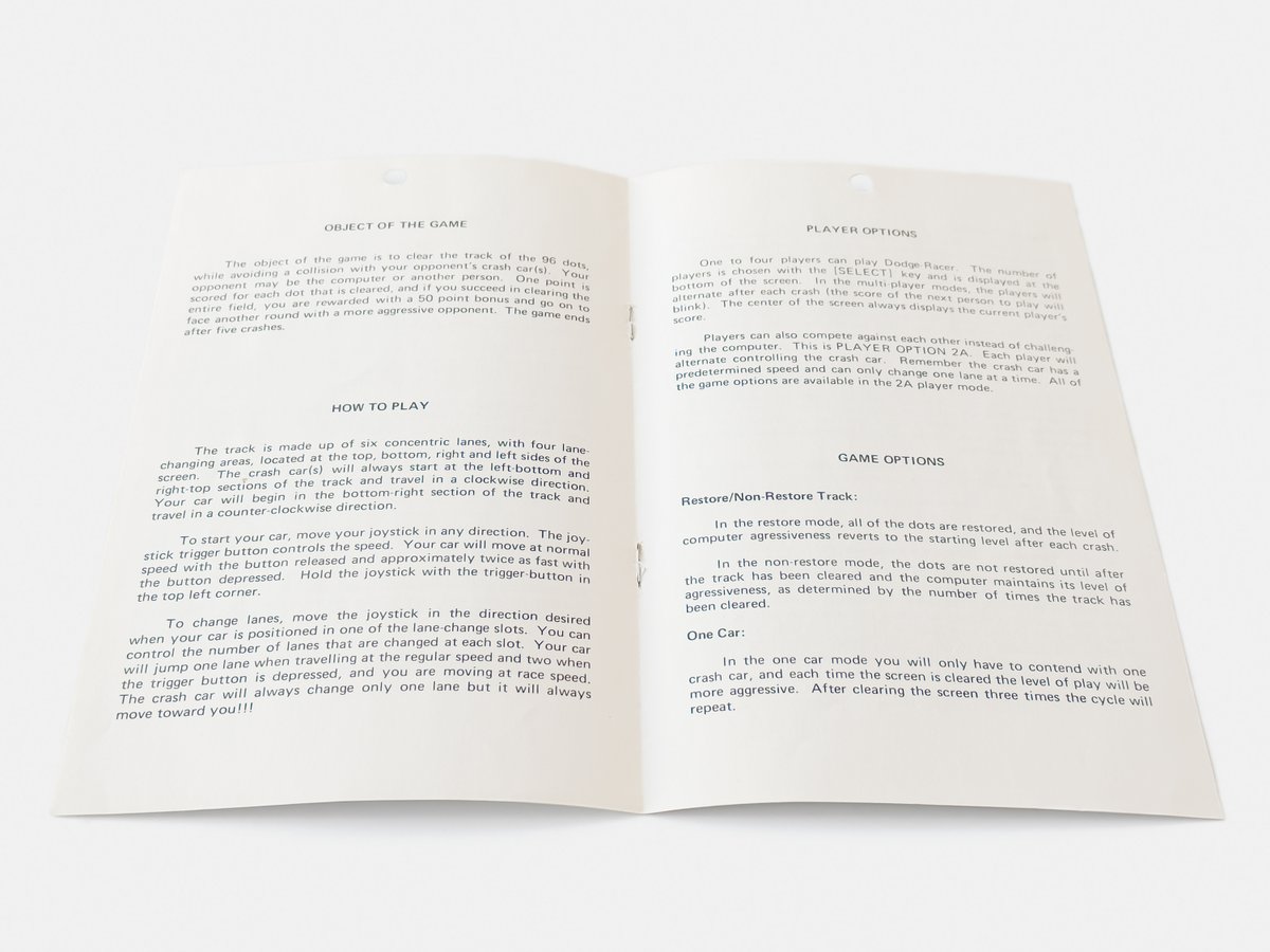 ErnstKrogtoft's tweet image. Bits From my Personal Collection – Dodge Racer, Synapse Software's first published game
retro365.blog/2023/04/12/bit…
#DodgeRacer #RobRe #SynapseSoftware #Atari #IhorWolosenko #KenGrant #retrogames