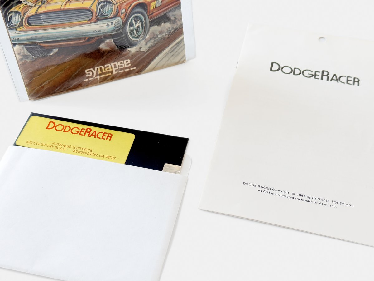 ErnstKrogtoft's tweet image. Bits From my Personal Collection – Dodge Racer, Synapse Software's first published game
retro365.blog/2023/04/12/bit…
#DodgeRacer #RobRe #SynapseSoftware #Atari #IhorWolosenko #KenGrant #retrogames