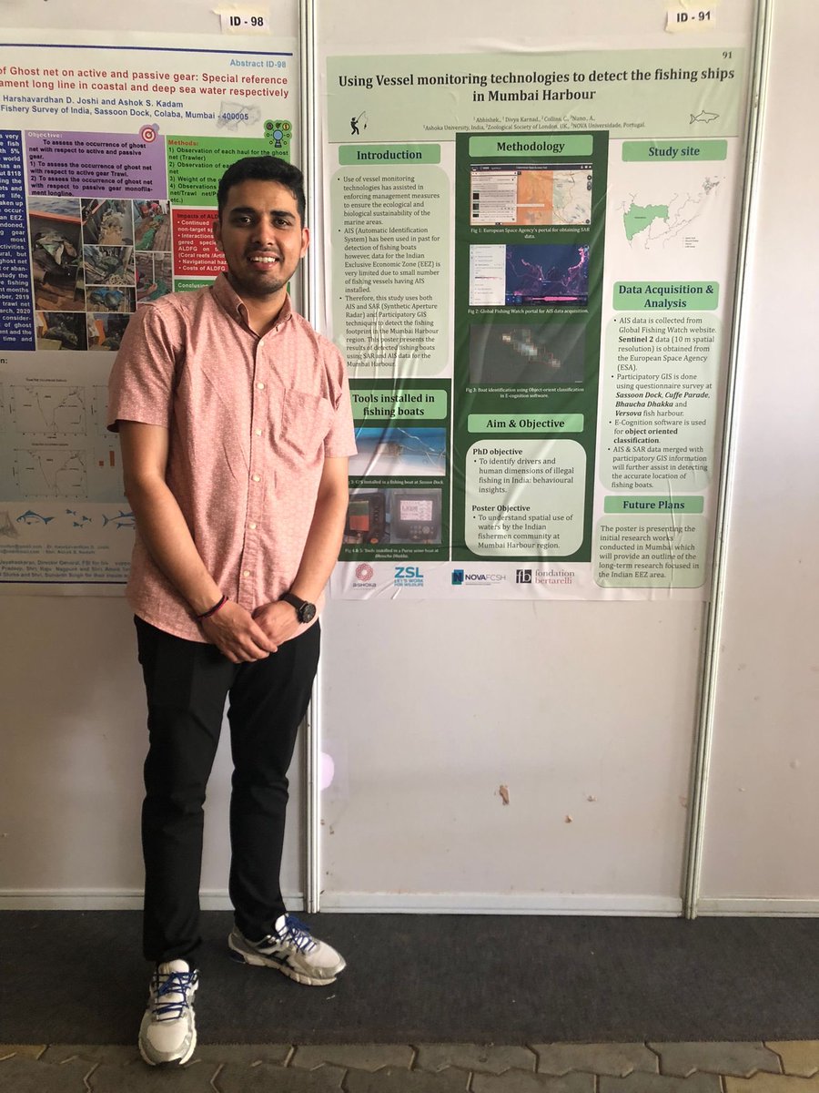 Abhishek_PhD_22's tweet photo. "Happy to have attended two prestigious conferences this year, engaging discussions with fellow conservation experts & reconnecting with former colleagues & supervisors. Pictures are from the ICES/FAO conference held in Kochi in Feb & the Iccon at Mysuru in April #wgftfb #iccon https://t.co/h1fCCCgVgT