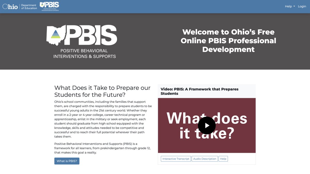 SSTRegion5's tweet photo. Have you seen this resource? 😳😃 What an awesome collaboration between @OHEducation, @OHPBIS, &amp; @OCALIofficial - Ohio’s Free Online PBIS PD Website.  Did you notice I said FREE? ☑️ out their modules, examples, interviews AND get credit too! 😳😃 https://t.co/0RsNMe1j76
#ohiopbis https://t.co/GMR4NHoAl1