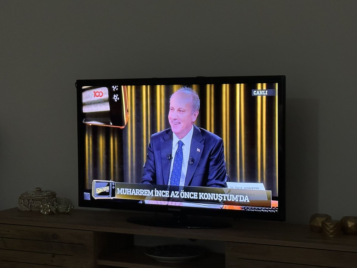 Yerimizi aldık, izliyoruz. Yanındayız Başkanım! <a href="/vekilince/">Muharrem İNCE</a>  Muharrem İnce