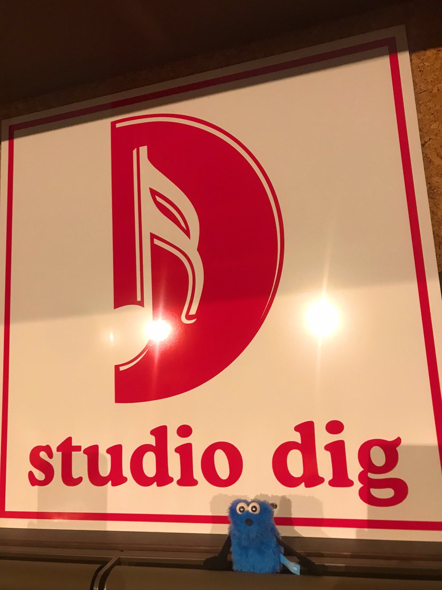 takashi19890118's tweet photo. 今日のstudio digも、相変わらず最高の居心地でした😊✨
#studiodig
#パペットスンスン
#スン活 https://t.co/sGaBmGsWND