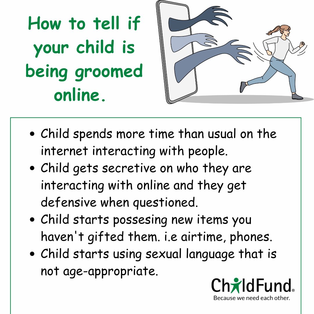 Parents, watch out for these signs to curb #onlinegrooming before it gets out hand!
📷📷📷