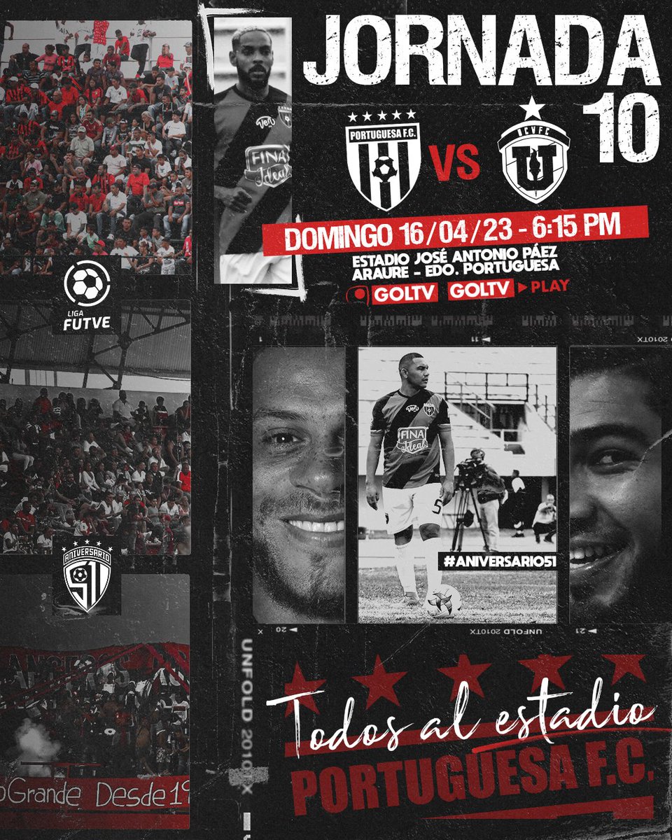 Portuguesa_FC's tweet photo. 👊🏻 ¡CONTAMOS CON USTEDES!
📍 Estadio General José Antonio Páez https://t.co/NmoQTmHCDz