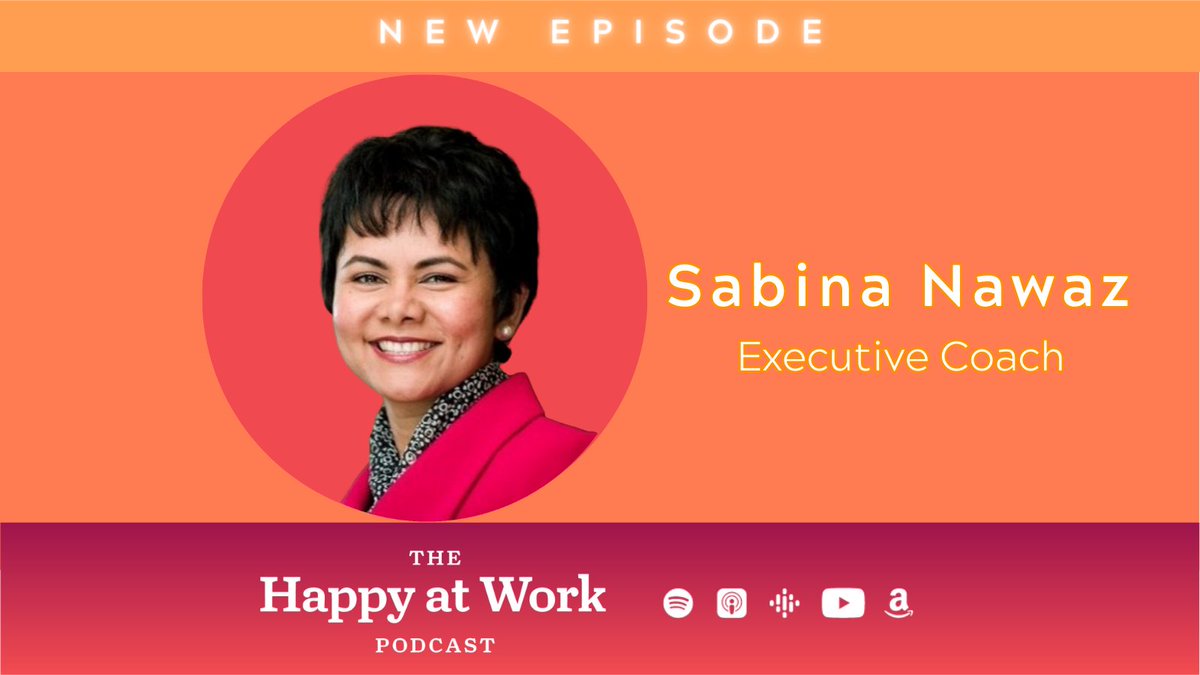 New episode 🚨: bit.ly/sabinanawaz

Laura and Tessa spoke with Sabina Nawaz about how #leaders can #thrive in their roles, being a woman in the workplace, and believing your worth. Enjoy!
