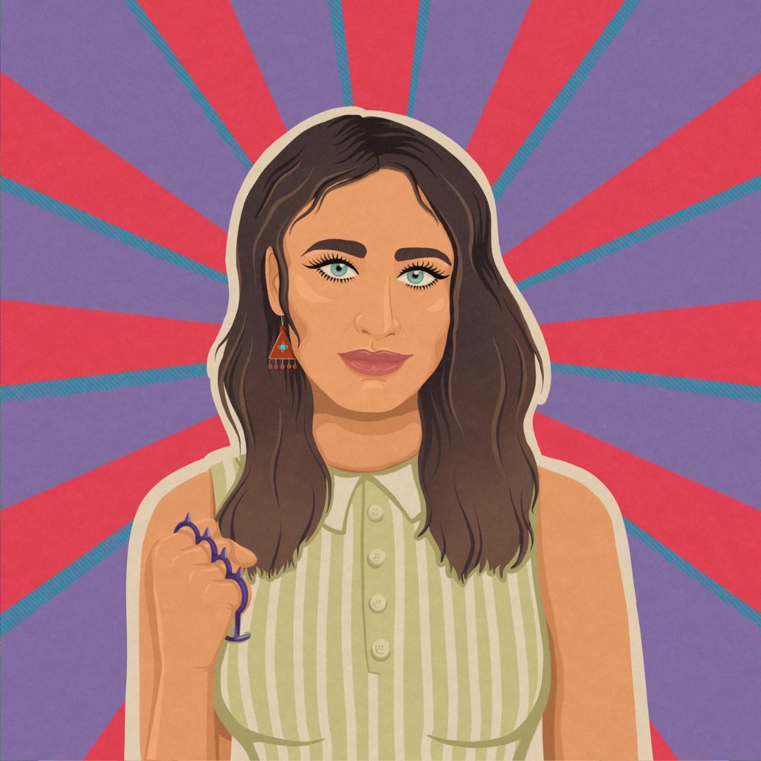 ✨ Happy WAW Wednesday ✨

The weapons in our collection are symbolic of women’s powerful attributes, like kindness, resilience, and creativity. We will celebrate women kicking ass in 2023 using their weapons each week.

This week, we honor our friend <a href="/YKarkai/">Yam</a>! ⚔️ ♥️