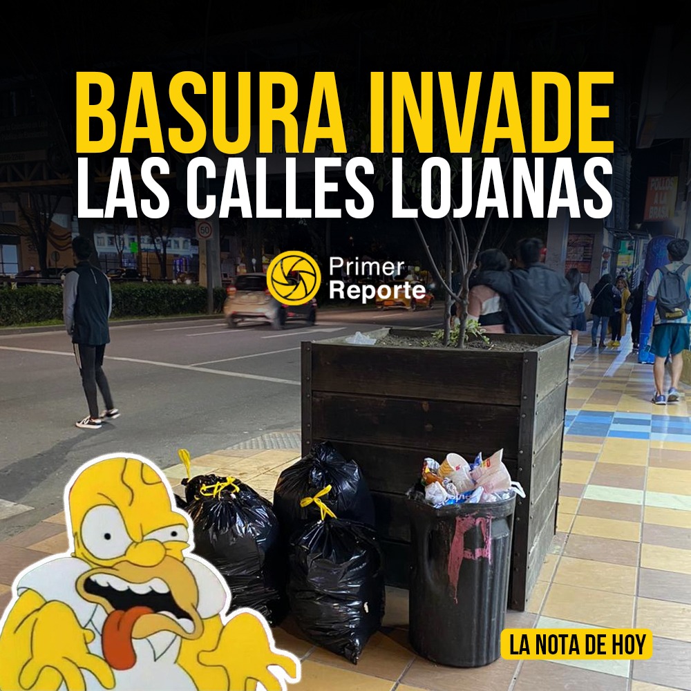 primereporte's tweet photo. #NotaDeHoy | En los últimos días, se ha percibido gran cantidad de basura en las calles lojanas, situación que no contribuye a la imagen de la ciudad y sobre todo porque los residuos emanan olores que resultan perjudiciales para la colectividad.
Ver más: https://t.co/eLba1bk9TL https://t.co/4eioE4VqsY