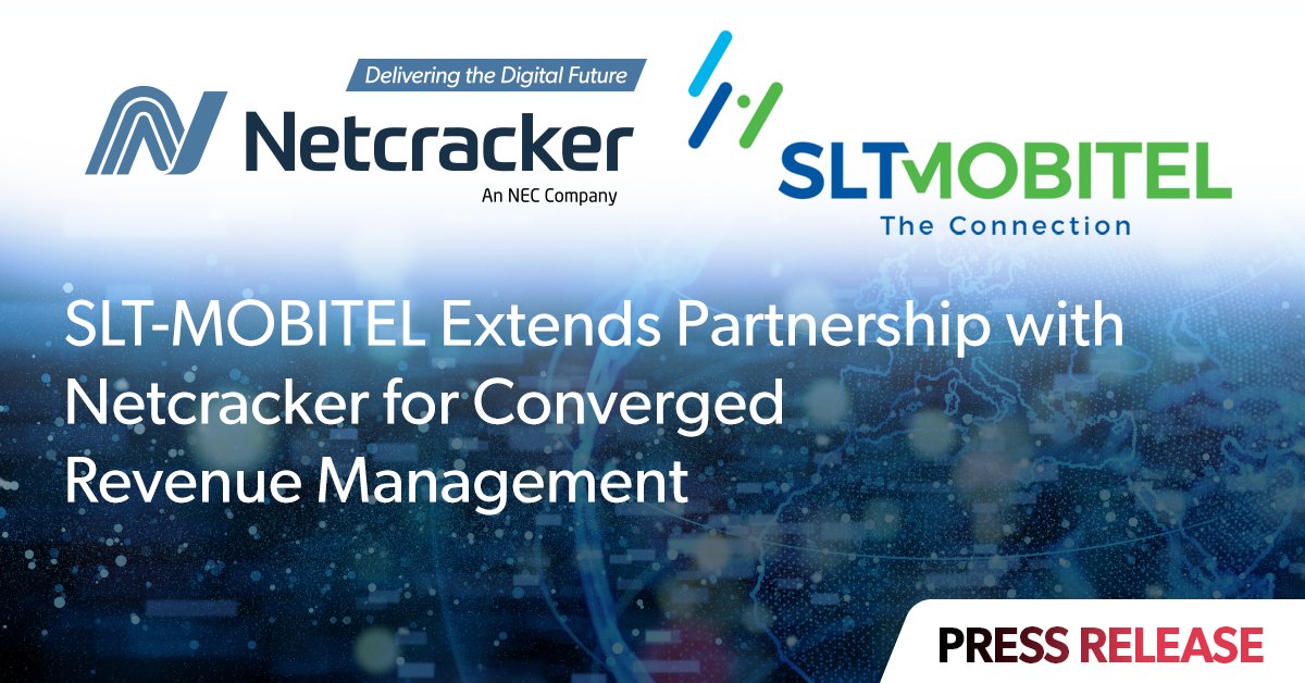 NetcrackerTech's tweet photo. SLT-MOBITEL will consolidate on Netcracker Digital #BSS to create a unified billing platform across all of its brands. https://t.co/xsWzUiI0cE https://t.co/SQlEyJ3r4n