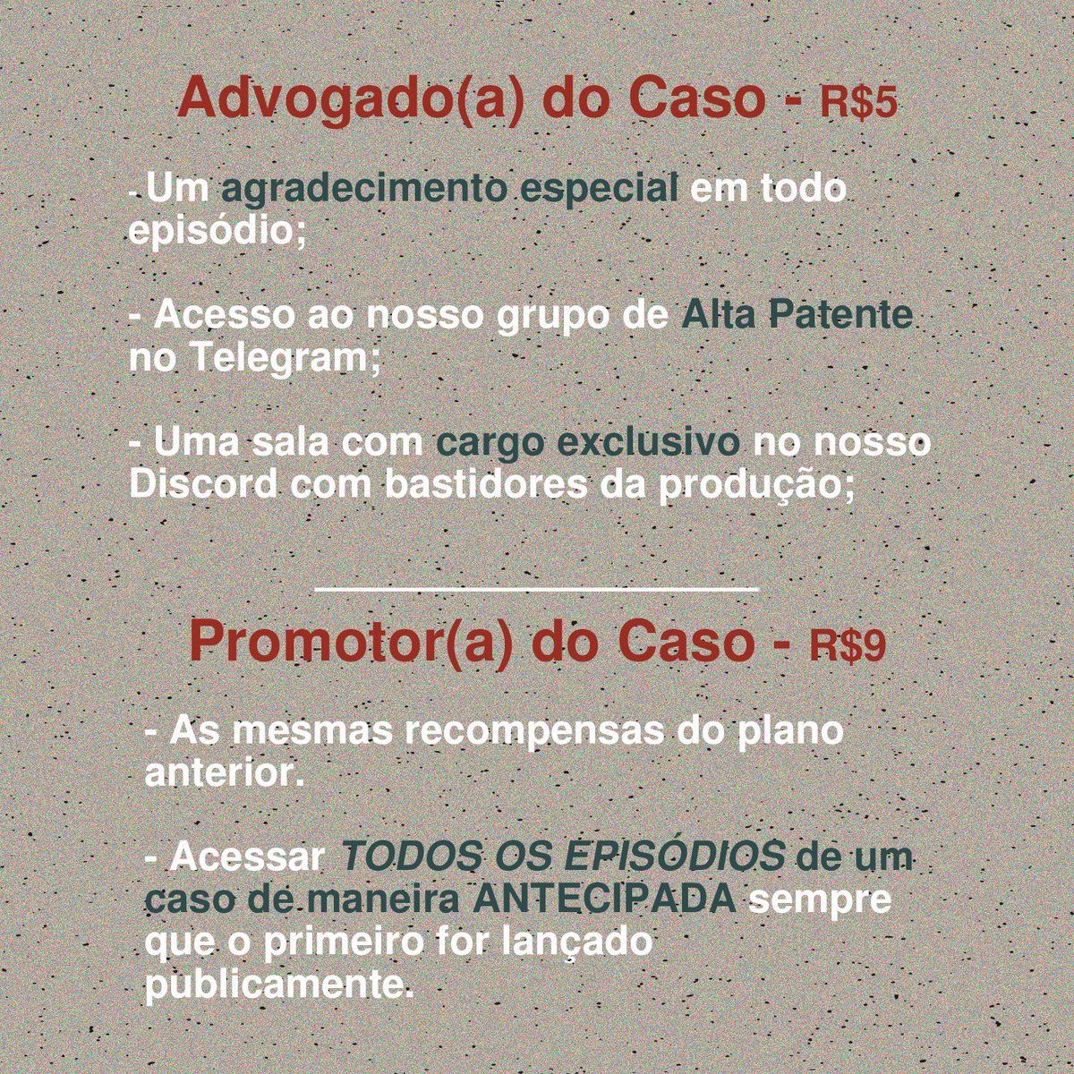 hd1pod's tweet photo. O @incasupodcast é um podcast de true crime que te transporta para a cena do crime. Cada episódio leva em média 50 horas de trabalho e muito dinheiro é investido em pesquisa. Com seu apoio no Catarse ou Orelo, podemos produzir ainda mais histórias de qualidade. 

#InCasu #podcast https://t.co/uoVc7PQVL9