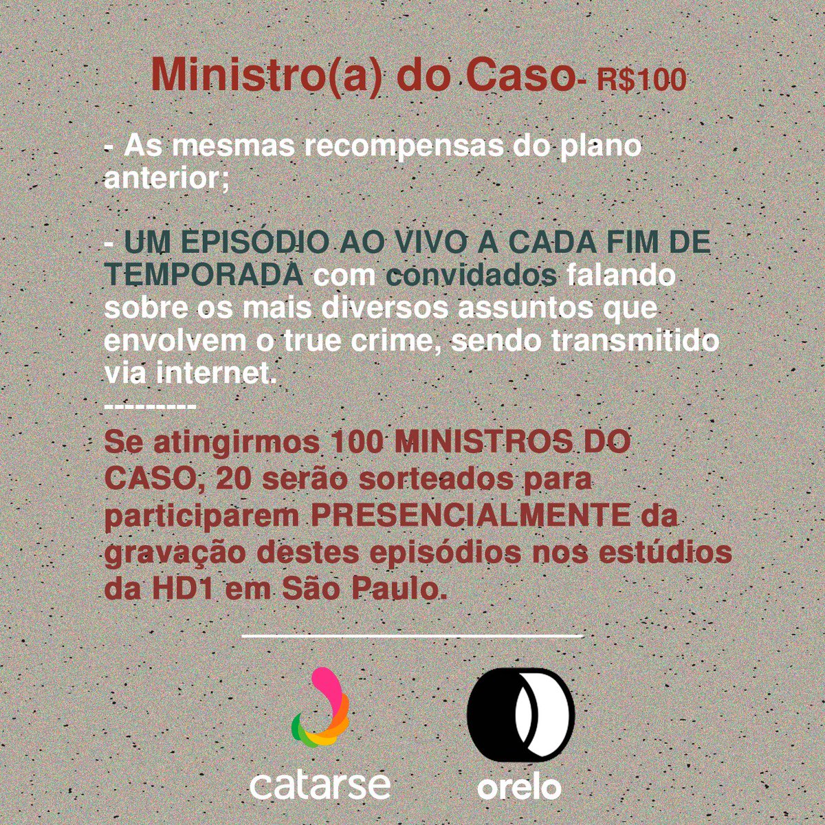 hd1pod's tweet photo. O @incasupodcast é um podcast de true crime que te transporta para a cena do crime. Cada episódio leva em média 50 horas de trabalho e muito dinheiro é investido em pesquisa. Com seu apoio no Catarse ou Orelo, podemos produzir ainda mais histórias de qualidade. 

#InCasu #podcast https://t.co/uoVc7PQVL9