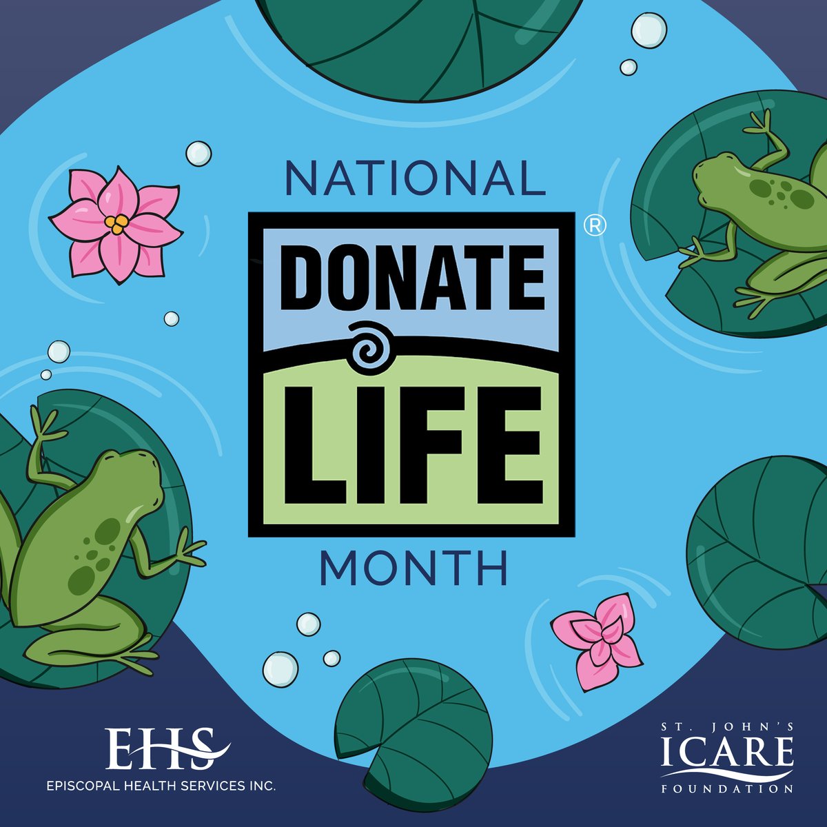 EpisHealthScvs's tweet photo. April is National Donate Life Month! It is observed to shed light on the importance and necessity of organ, eye, and tissue donation. Want to save a life? Visit the https://t.co/gg77731CXi website to see how you can donate today.  #NationalDonateLifeMonth #EHSCares # StJohnsCares https://t.co/8VnQgyhZQf