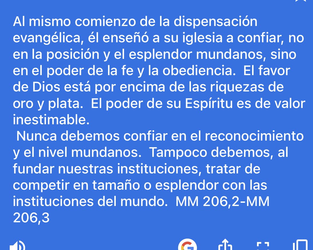 Ningún reconocimiento humano se compara con vivir bajo el favor de Dios- EGW ⁦<a href="/FacTeoUPeU/">Facultad de Teología I UPeU 🇵🇪</a>⁩