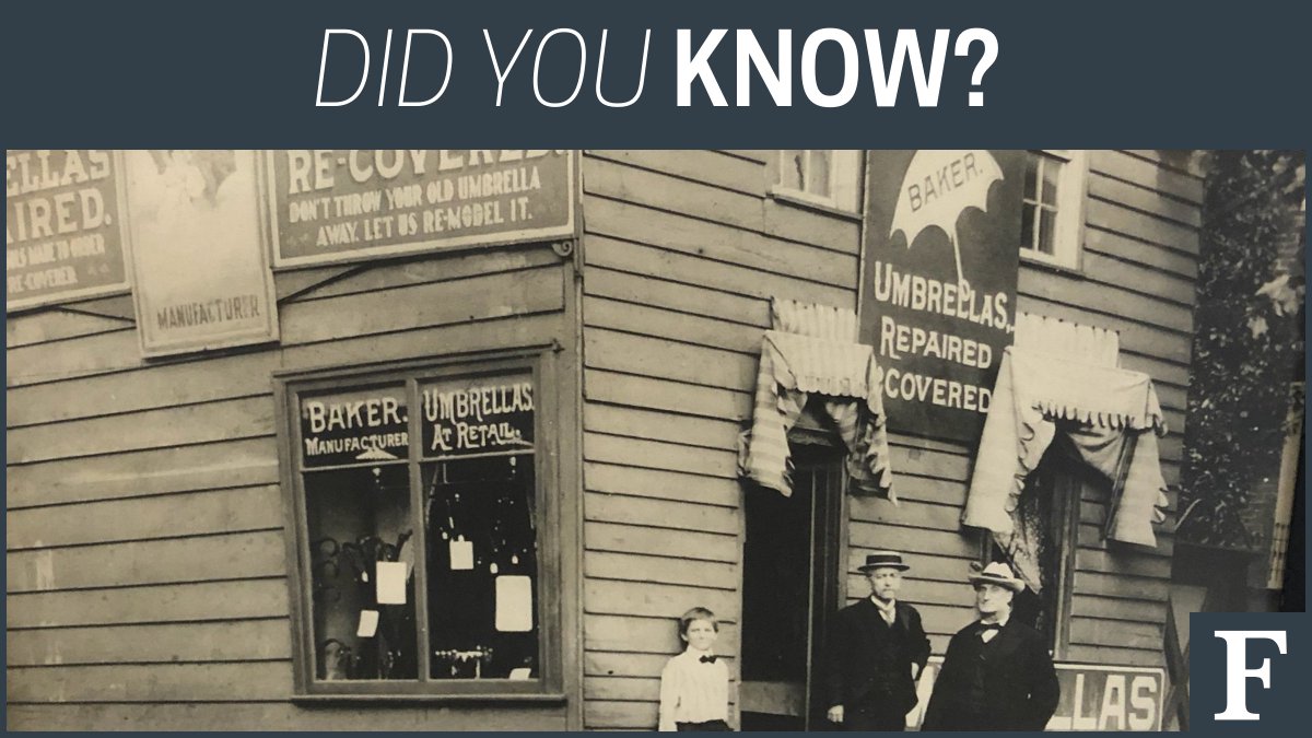 FrankfordShade's tweet photo. Samuel and Benjamin Frankford started Frankford Umbrellas as door-to-door rain umbrella repairmen when they came to the United States from Austria. #FrankfordFacts

#FrankfordShade #exceptionalshade #didyouknowfacts https://t.co/LTWs9NpU3u