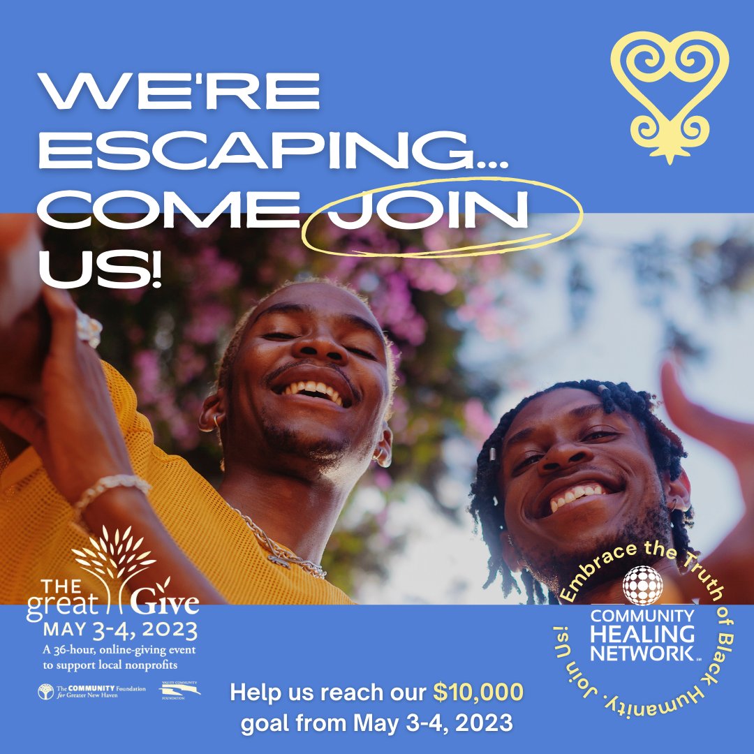 Save the Date! We are calling on our international community to support CHN at The Great Give 2023! The Great Give is a 36-hour online event to support important causes and nonprofits in the Greater New Haven area. Visit our bio to read our full announcement &amp; how you can join!