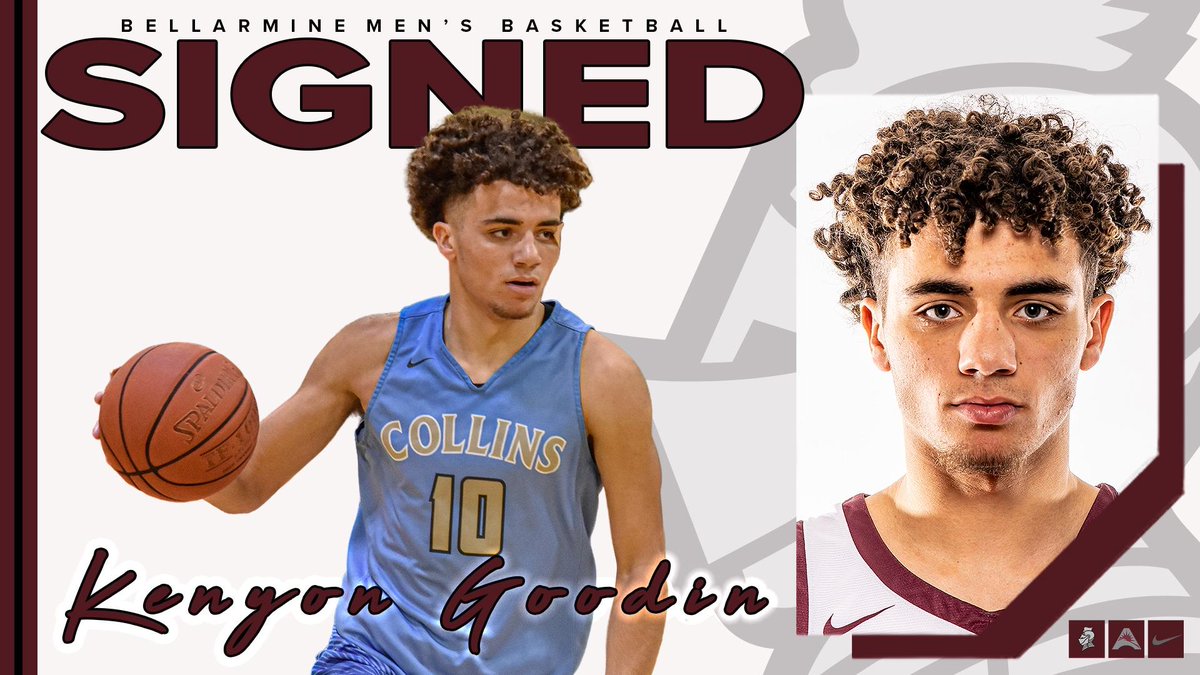 BUKnights's tweet image. OFFICIAL | Kenyon Goodin signs to play basketball for @BUKnightsMBB 

📰 athletics.bellarmine.edu/news/2023/4/12…

#SwordsUpBU