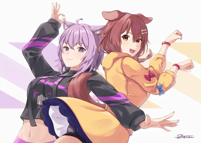 4周年おめでとうだでな～!!!!#戌神ころね4周年 #できたてころね #絵かゆ #おかころ 
