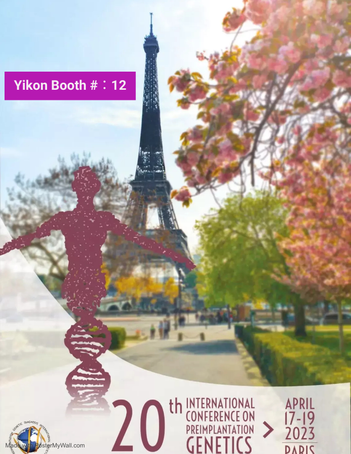 Yikon Genomics WILL MEET YOU IN PARIS ON APRIL 17 at PGDIS CONFERENCE. OUR BOOTH # 12. 
About PGDIS: pgdis.org

#PGDIS #2023 #CONFERENCE