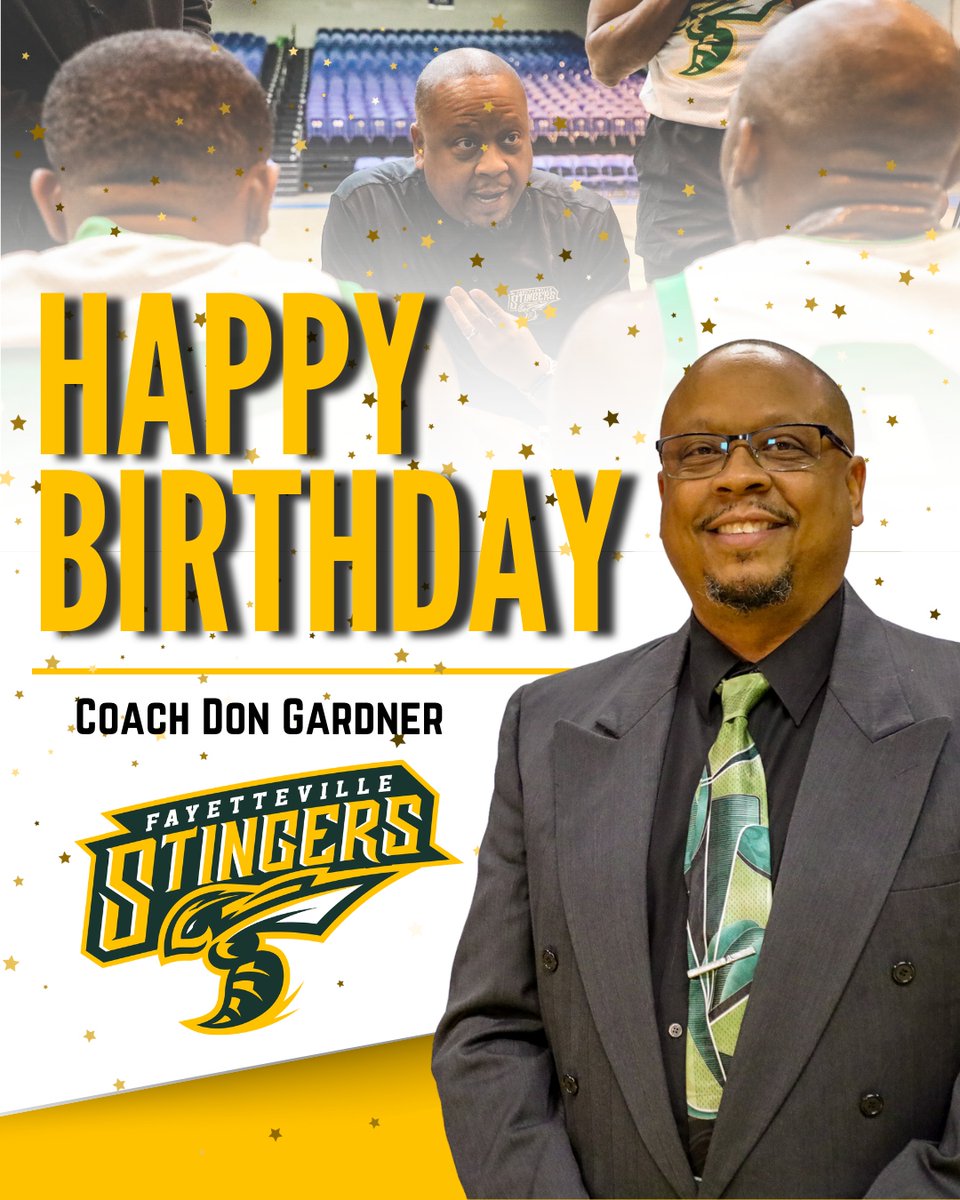 StingersTBL's tweet photo. Help us in wishing our Assistant Coach, Don Gardner, a very HAPPY BIRTHDAY!
We hope you enjoy your day!!!
🎉🥳🎂🎉🥳🎂
#BuzzOn #TBL #adifferentleague #stingers #Stingerstbl https://t.co/vIUMv5LkYZ